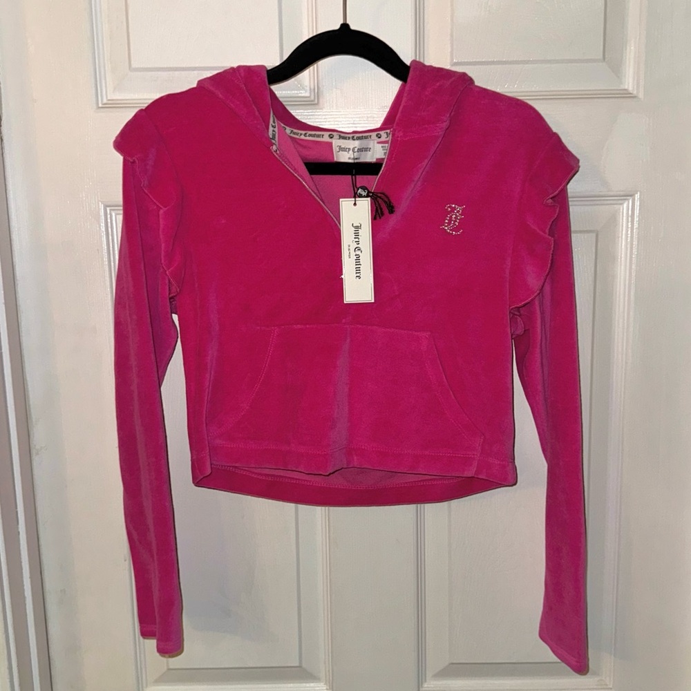 Juicy Couture Velour Zip Hoodie